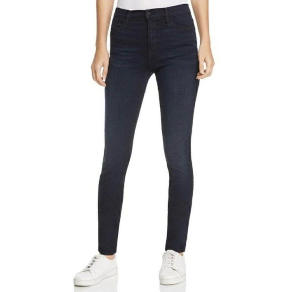 Frame Denim Le High Skinny Jeans In BYXBEE‎ Stretch Dark Wash LHSK147 Women 26